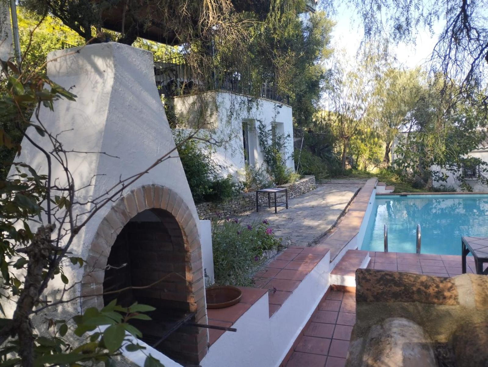 Casa De Campo Fuencaliente, Entorno Natural, Chimenea, Piscina Canete la Real 외부 사진